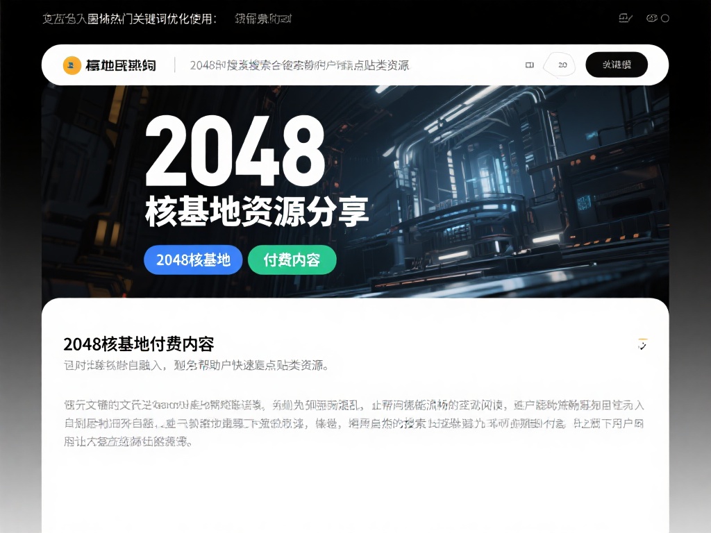 2048核基地最新地址公布及获取方法